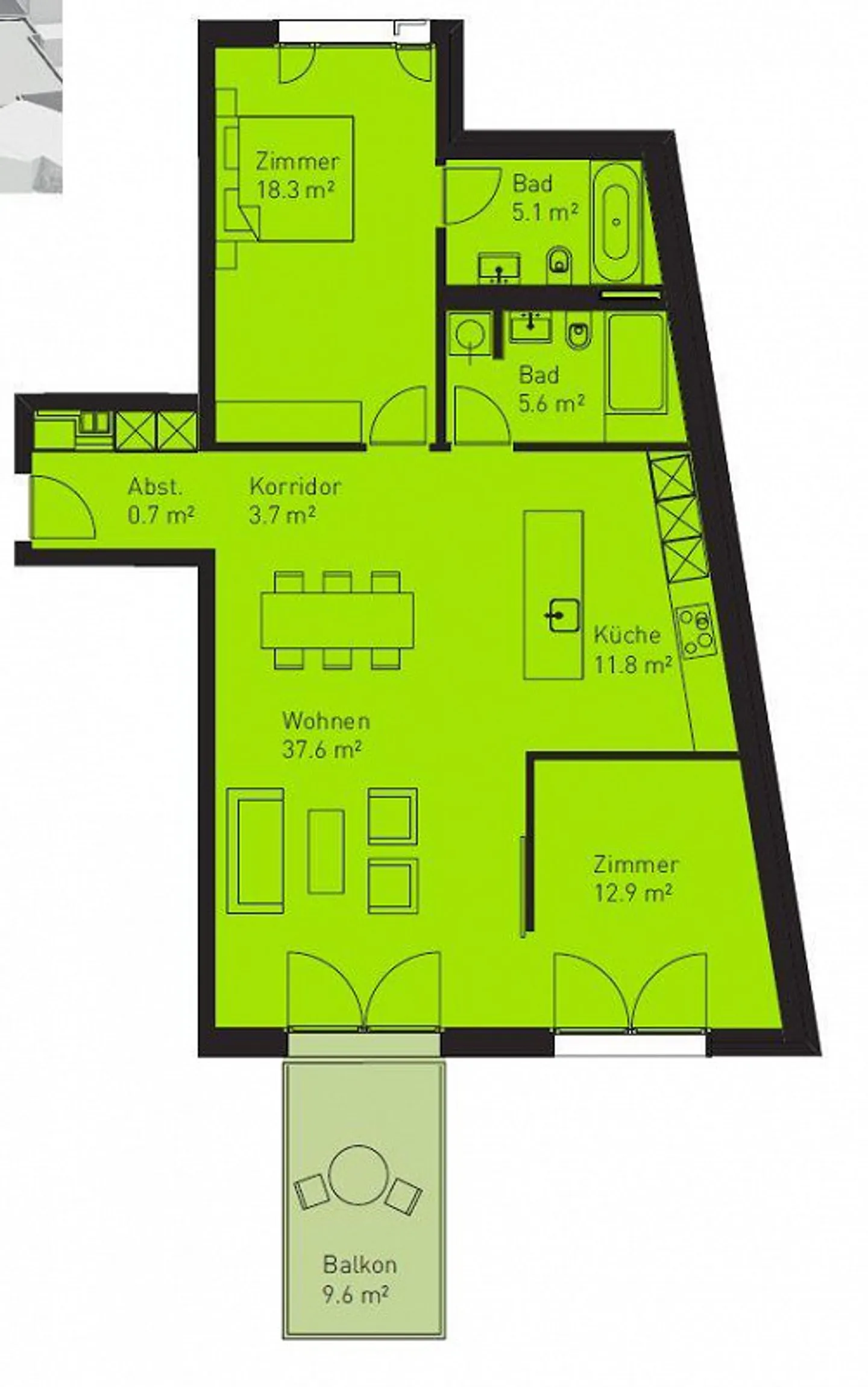 Votre nouvel appartement au cœur de Thun ! - Photo 9 sur 9