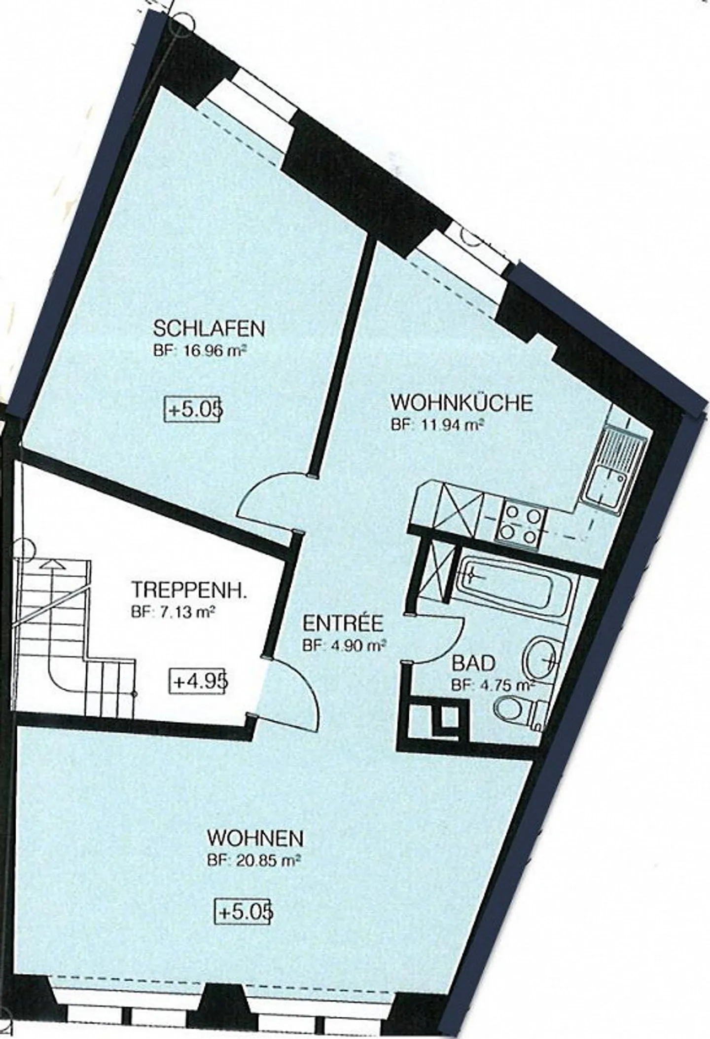 Charmante Wohnung in der Altstadt - Foto 5 von 5