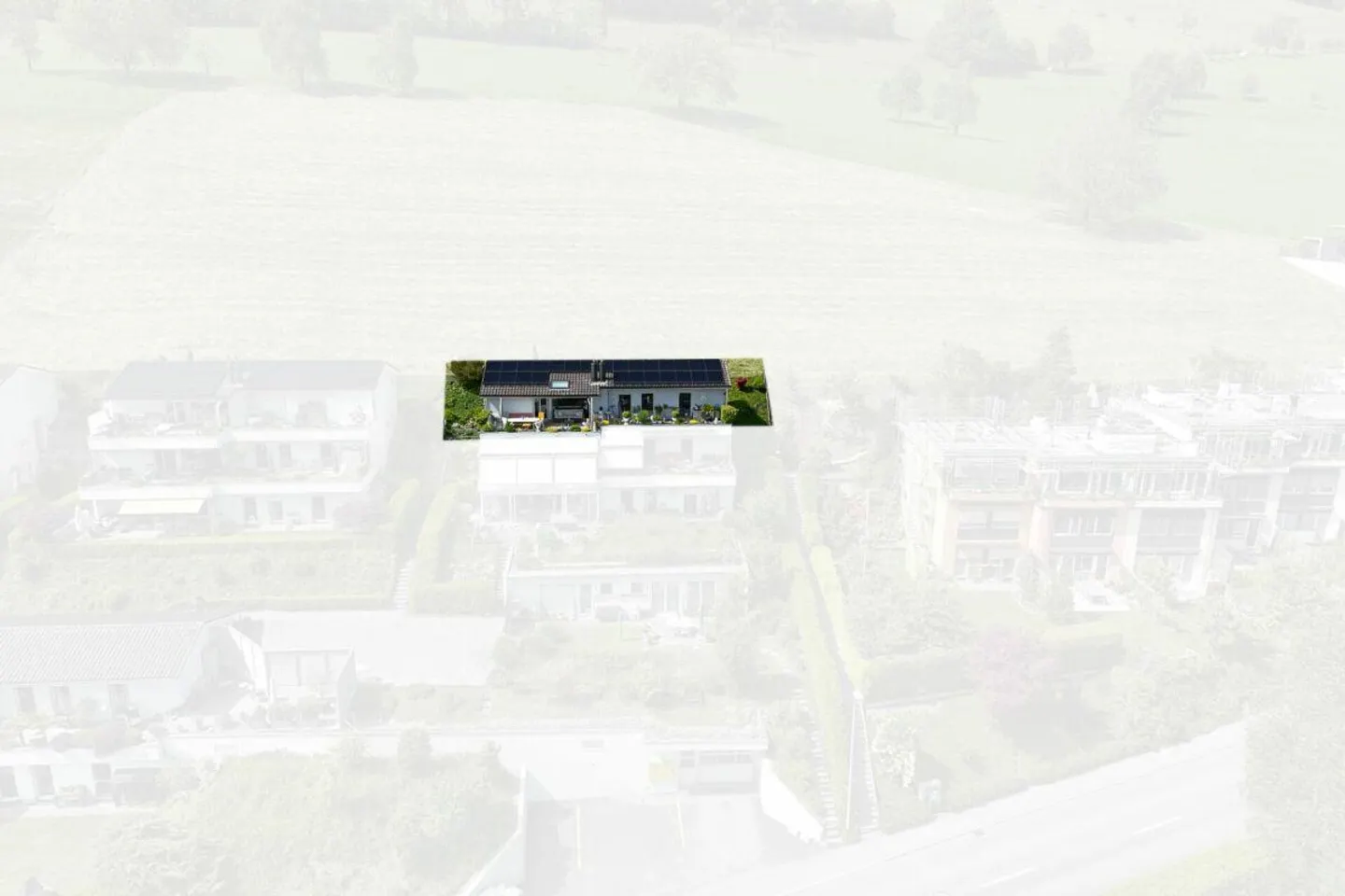 Troni sopra i tetti di Kriens sul Sonnenberg - Appartamento attico di 4,5 stanze con terrazza - Foto 3 di 12