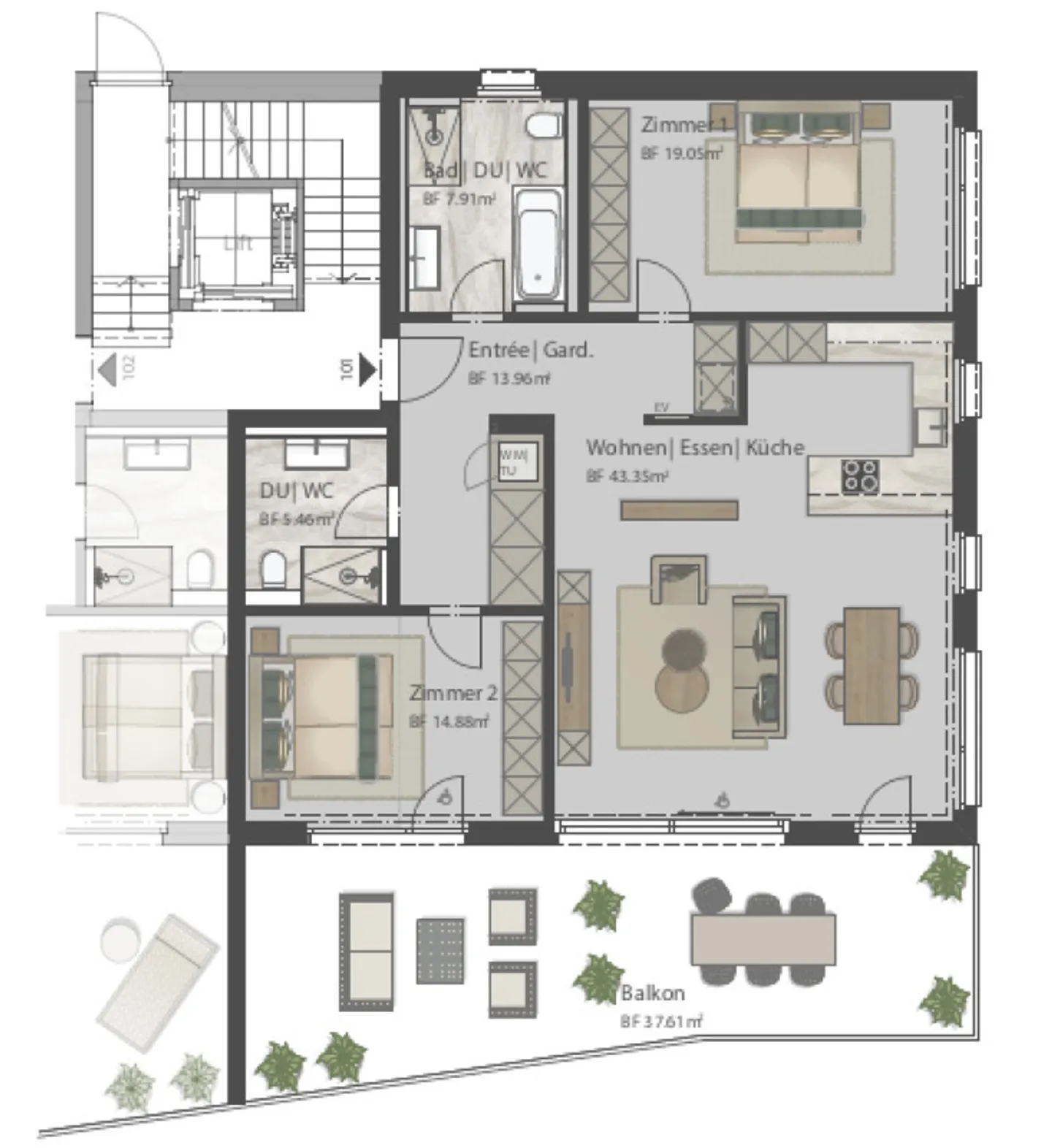 Appartamento in vendita - Foto 11 di 11