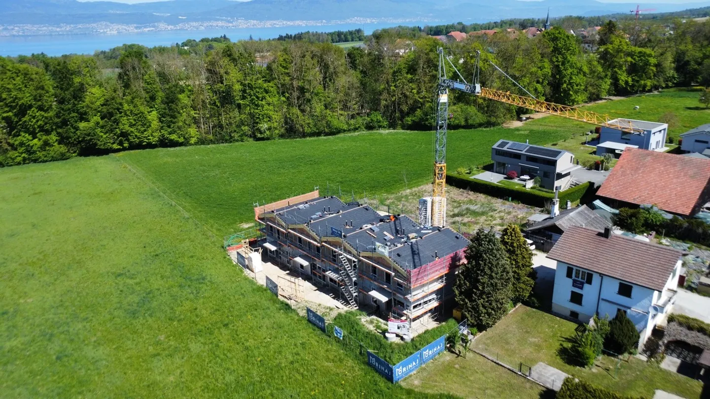 Gletterens Adjacent Villa with 5.5 Rooms and Open View of the Countryside - Photo 9 of 13
