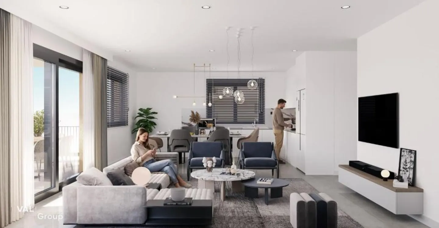 Stylish 3.5-room apartment with modern architecture and balcony - Photo 4 of 8