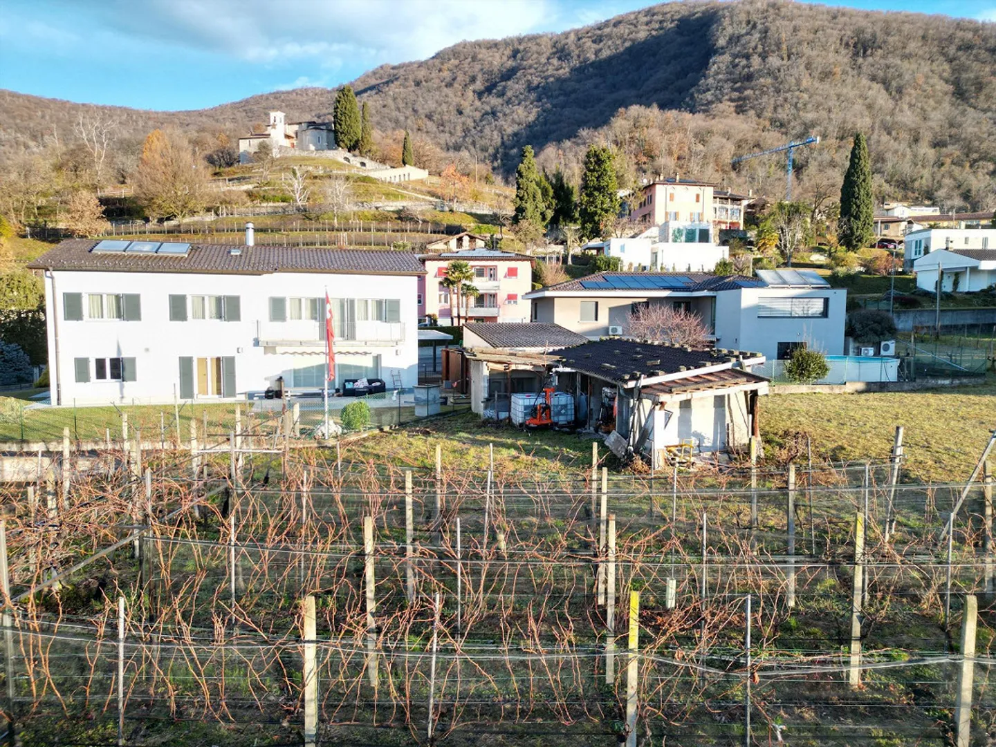 Building plot in Castel San Pietro with approved project – Your dream of a modern home - Photo 9 of 13