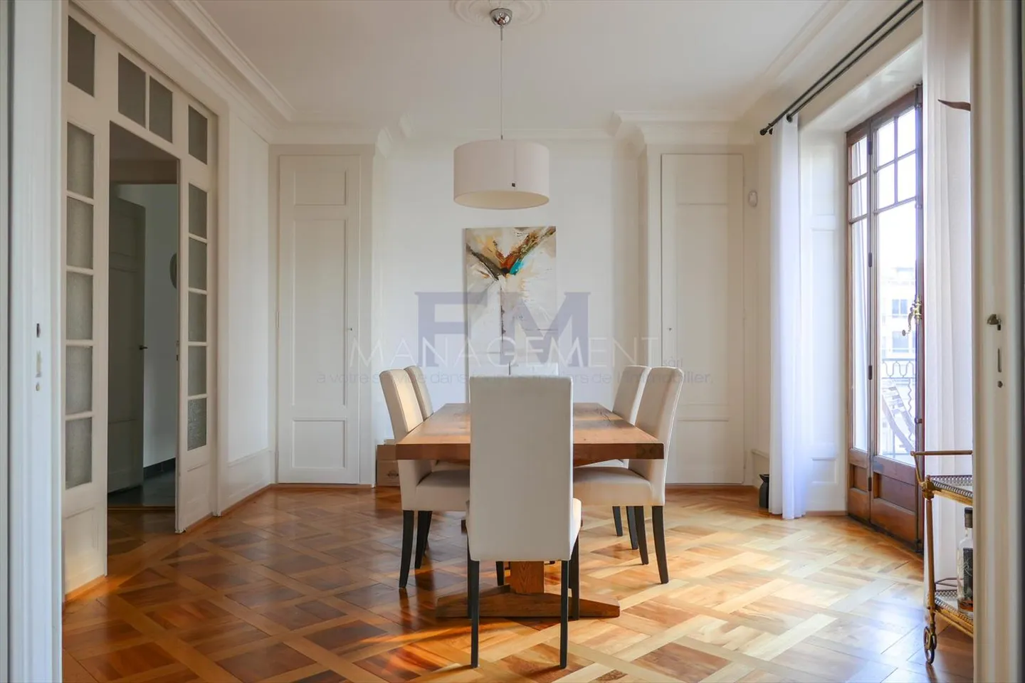 Champel - Marignac - 5,5 Zimmer im 5. Stock - Foto 3 von 10