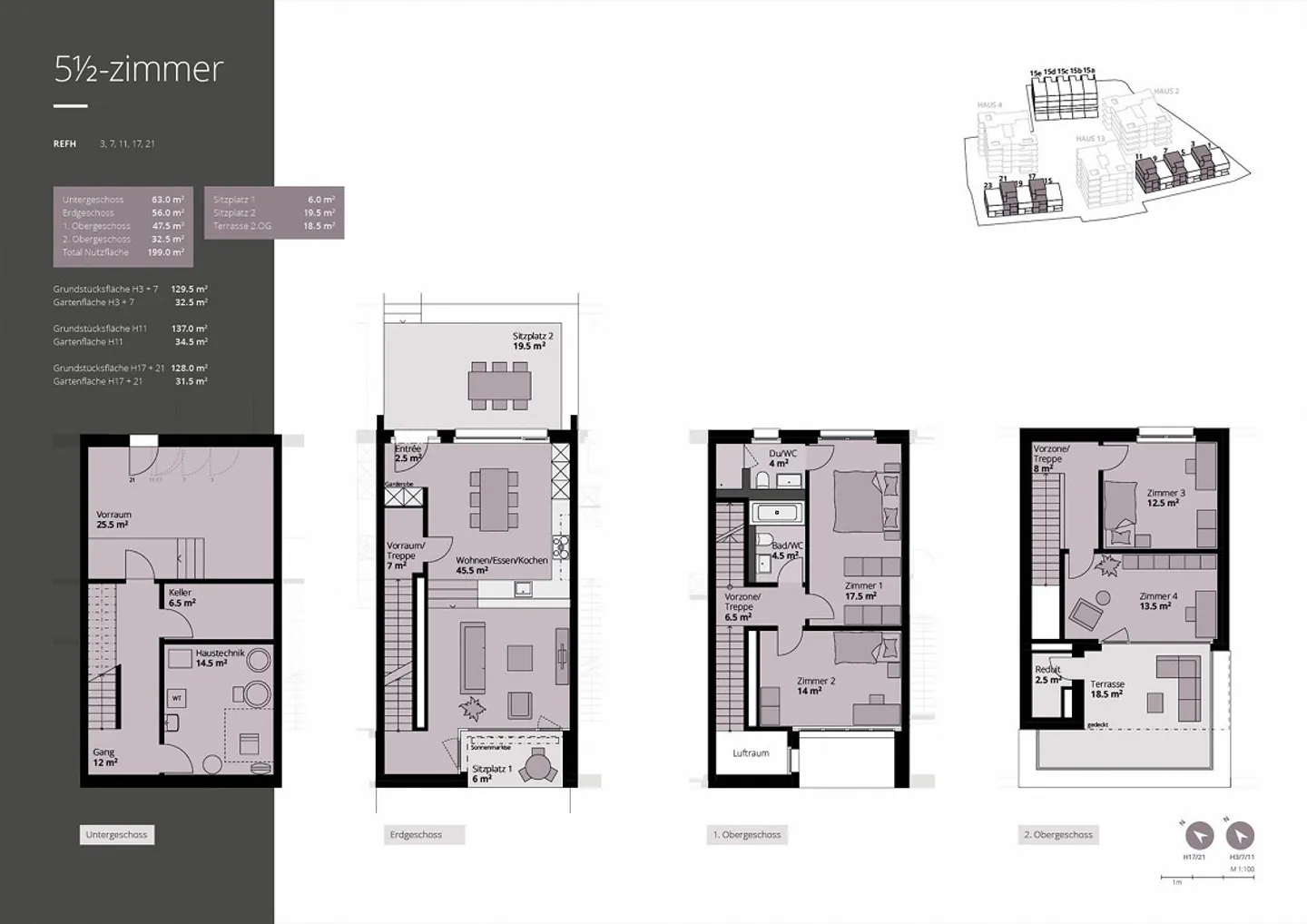 Familienfreundliches Reiheneinfamilienhaus mit exklusiver Gartenfläche - Foto 10 von 10