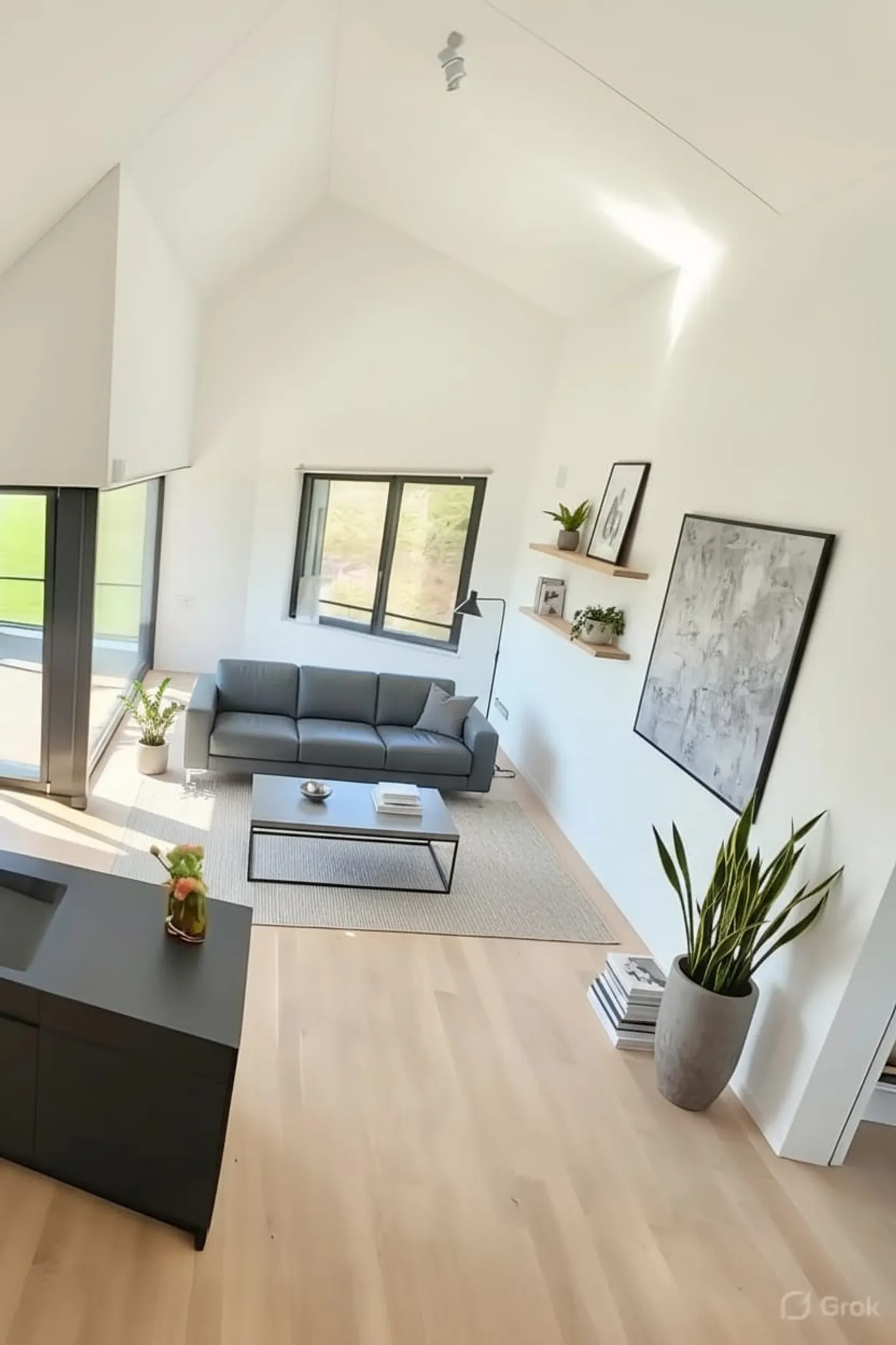 Charmante Dachwohnung mit Seesicht - Foto 2 von 11