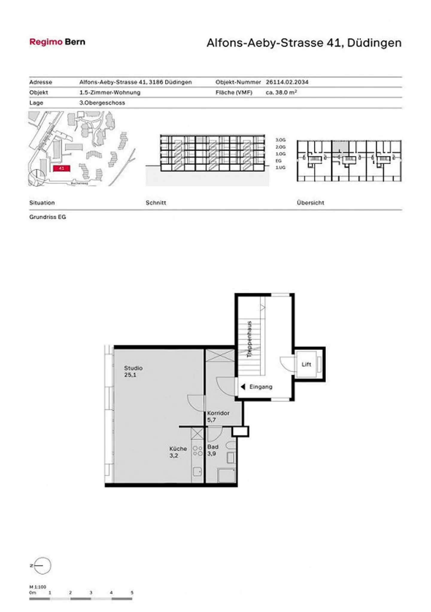 RENT WITHOUT DEPOSIT - Quiet residential area in the green - Photo 6 of 7