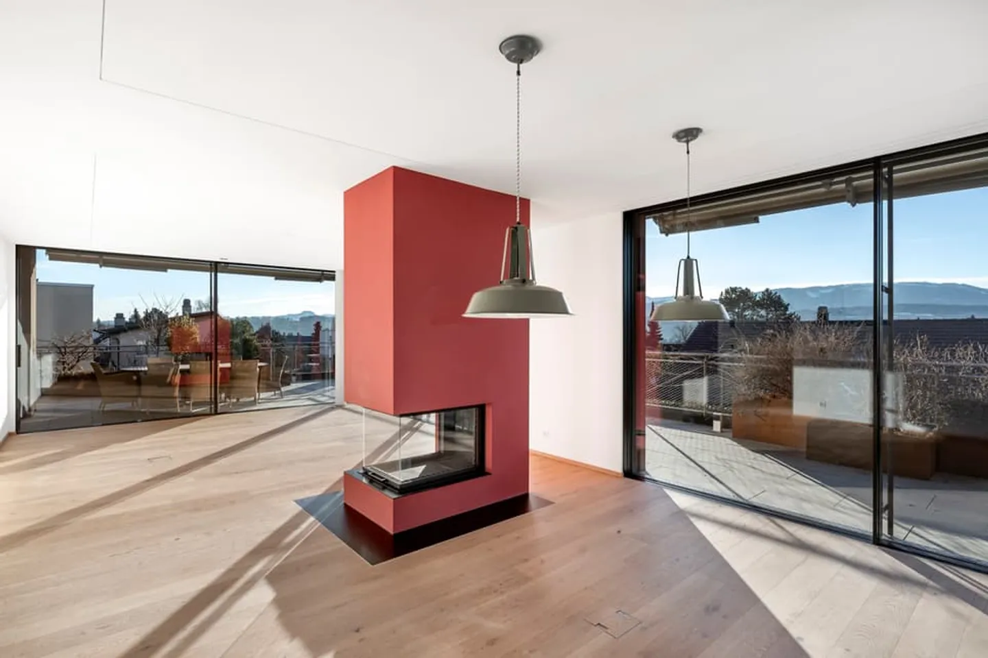 Attic with large terrace and view of the Fribourg Alps - Photo 2 of 13