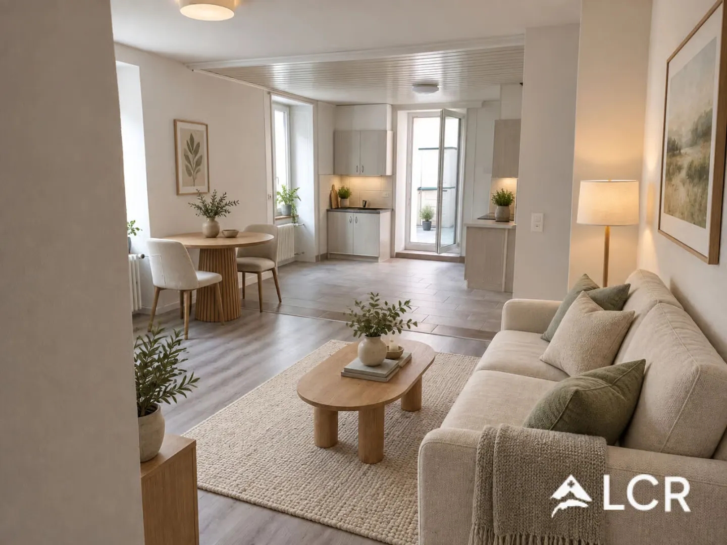 Bel appartement de 3p à Fleurier - Photo 1 sur 9