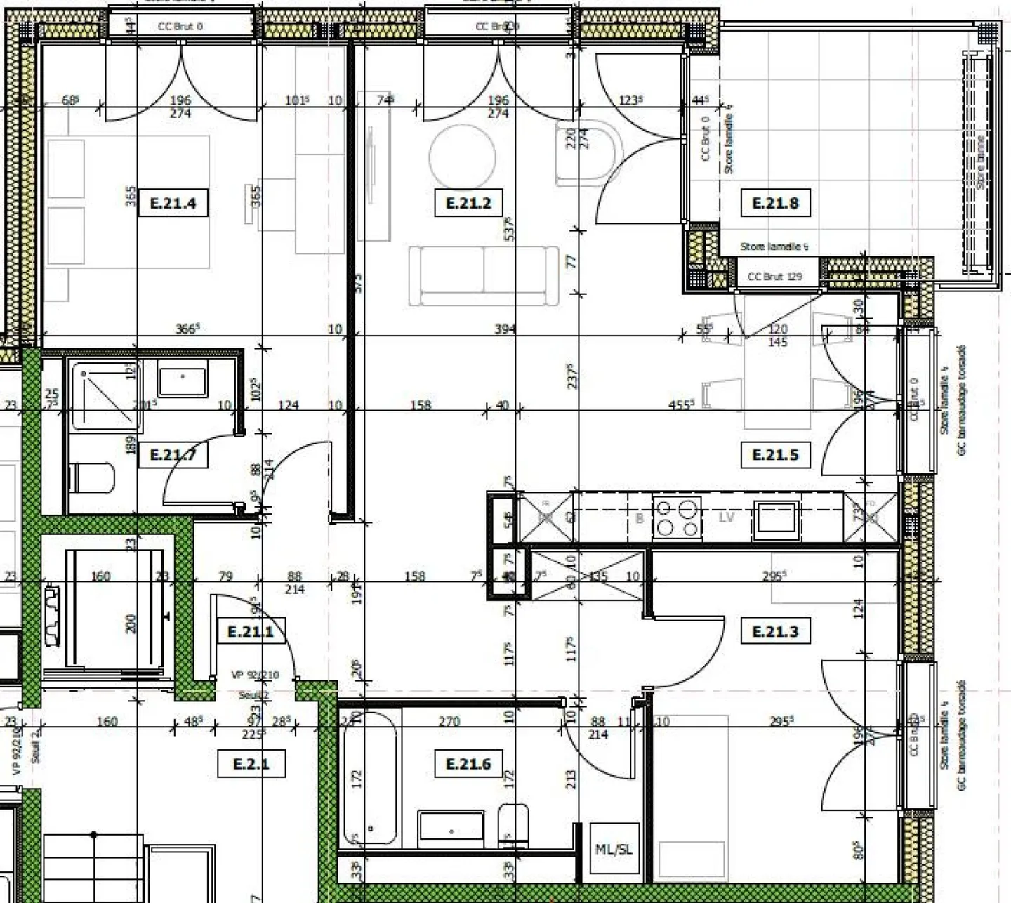 Berges 2 - 3.5 room apartment on the 2nd floor - Photo 9 of 10