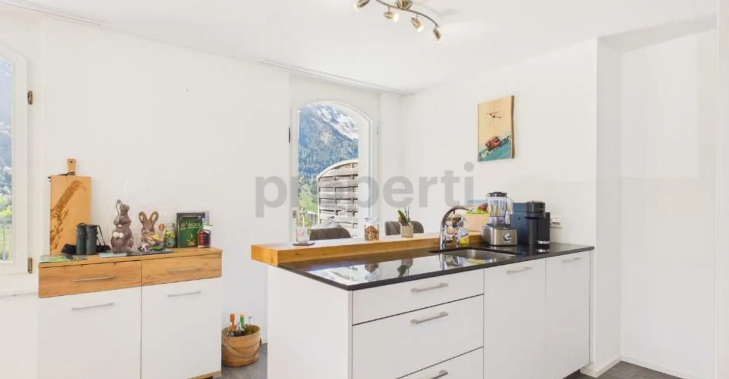 Appartement moderne de 2,5 pièces avec grand balcon à Rabius - Photo 6 sur 12