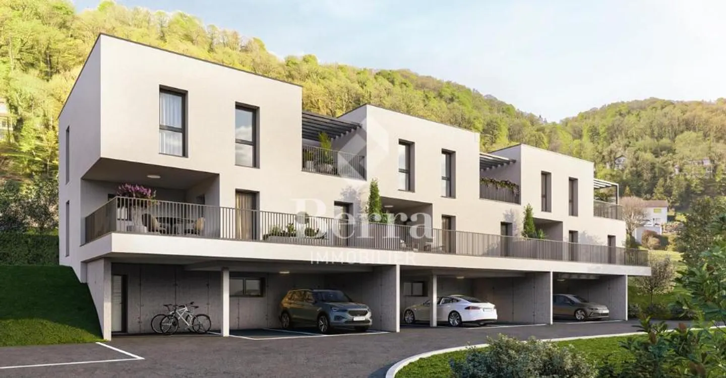 Neue Triplex-Villa in Monthey - Foto 1 von 10