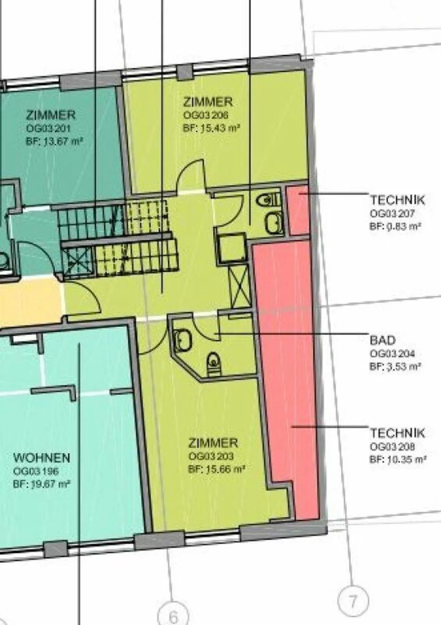 Appartamento duplex 3½ locali nel centro città - Foto 4 di 5