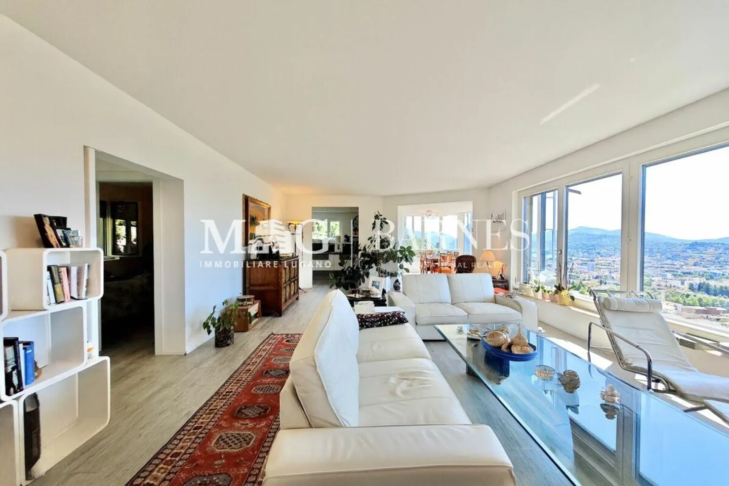 Villa con piscina e vista lago a Lugano Pregassona - Foto 6 di 15