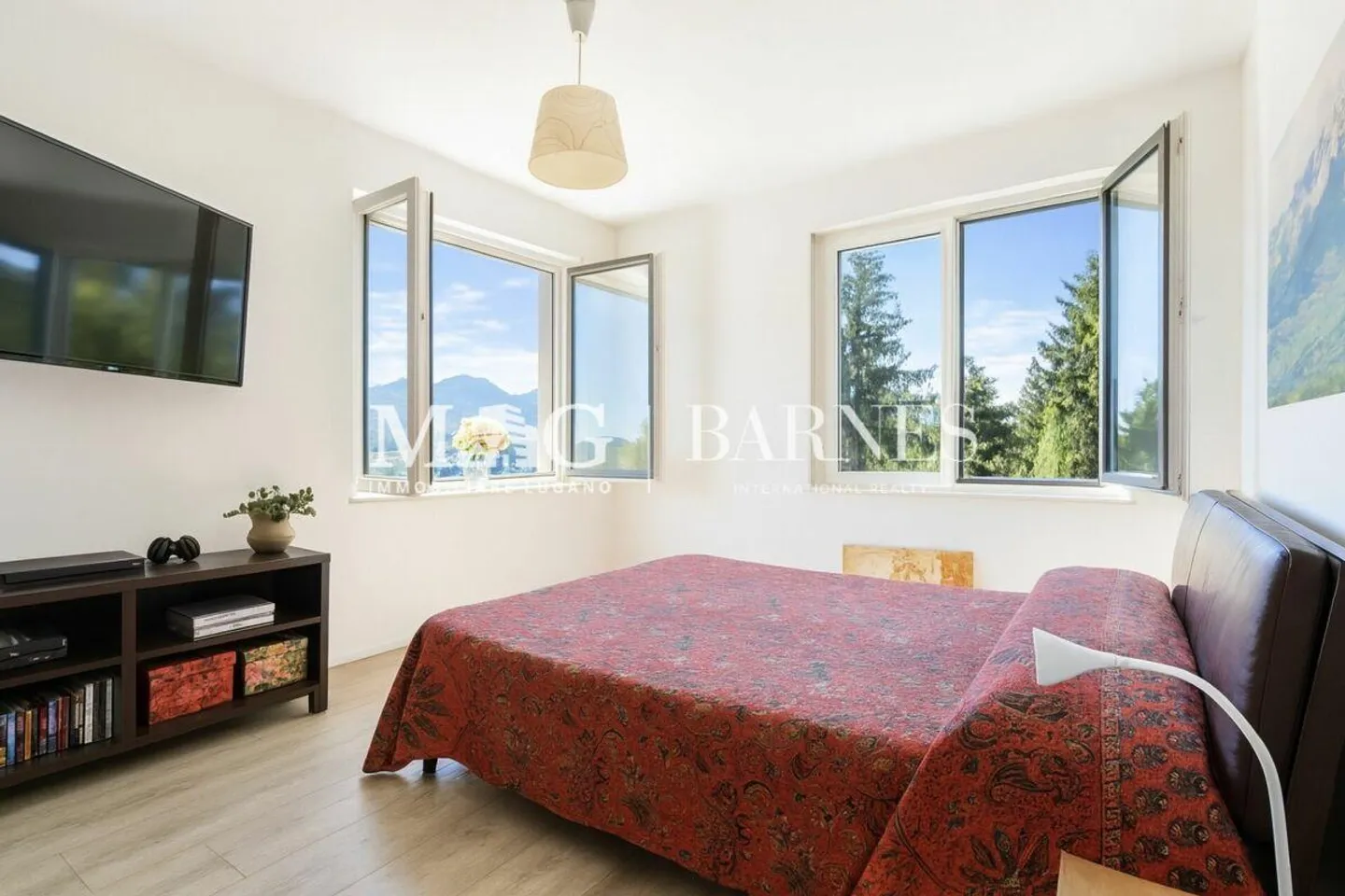 Villa con piscina e vista lago a Lugano Pregassona - Foto 13 di 15