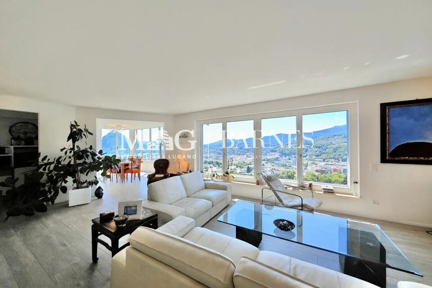 Villa con piscina e vista lago a Lugano Pregassona - Foto 5 di 15