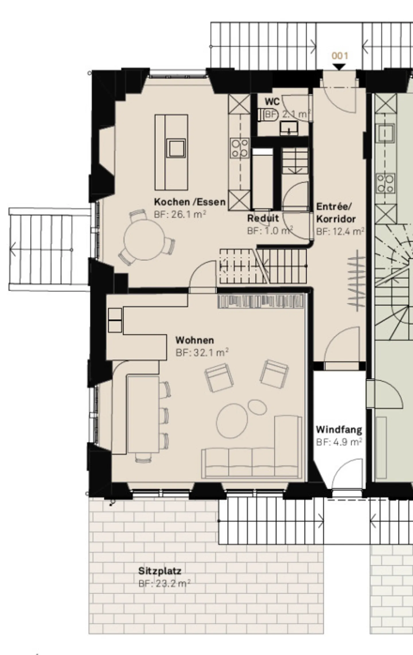 Appartamento in vendita - Foto 6 di 9