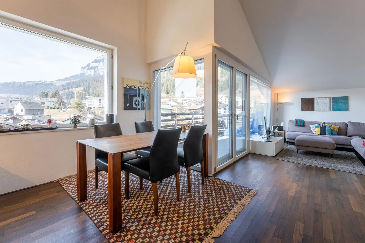 5 1/2 Room Attic Apartment with TOP View - Photo 2 of 17