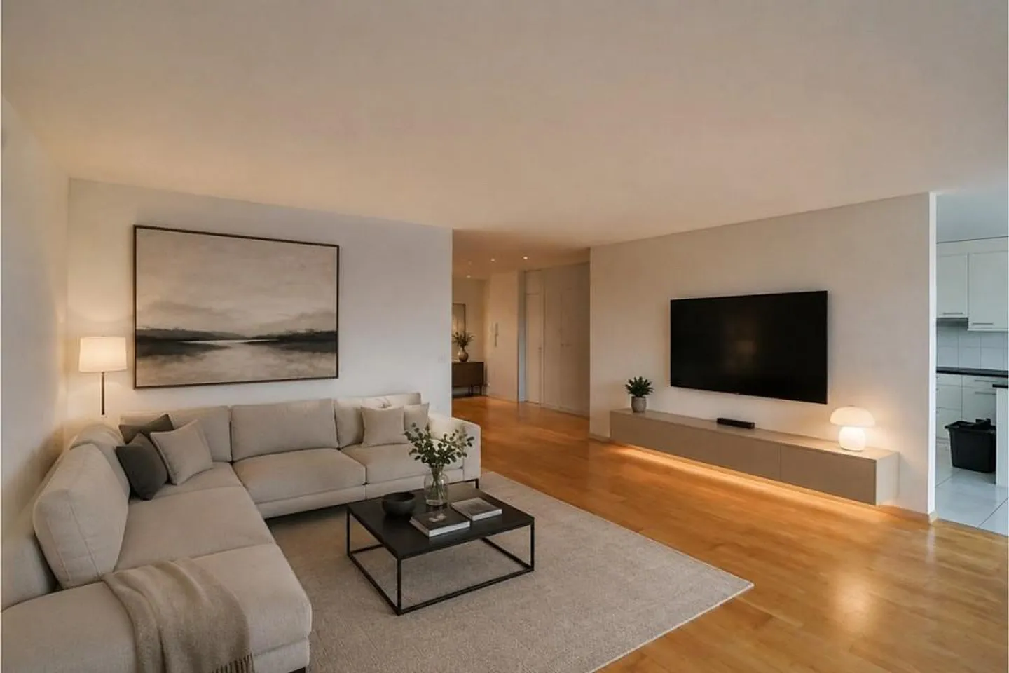 Appartamento 4½ locali vicino alla città con vista sull'Aare e sul Wohlensee - Foto 2 di 13