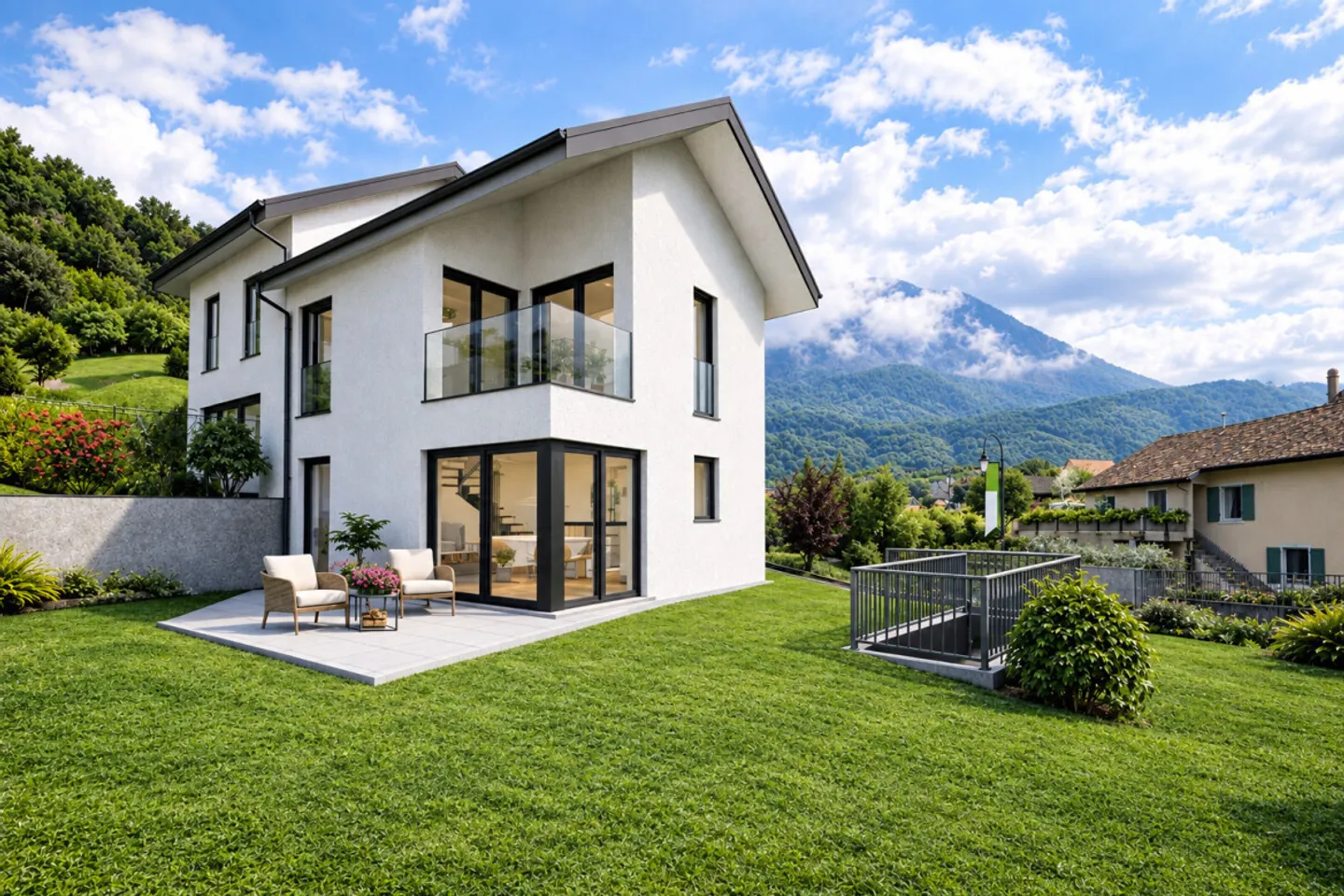 NEW PROJECT OF 3 VILLAS IN CONCISE NEAR THE LAKE - Photo 7 of 13