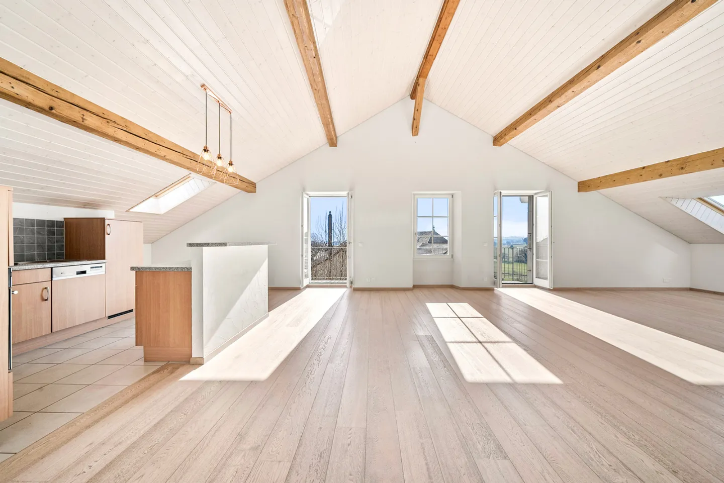 Magnificent renovated penthouse in the heart of Gimel - Photo 4 of 13