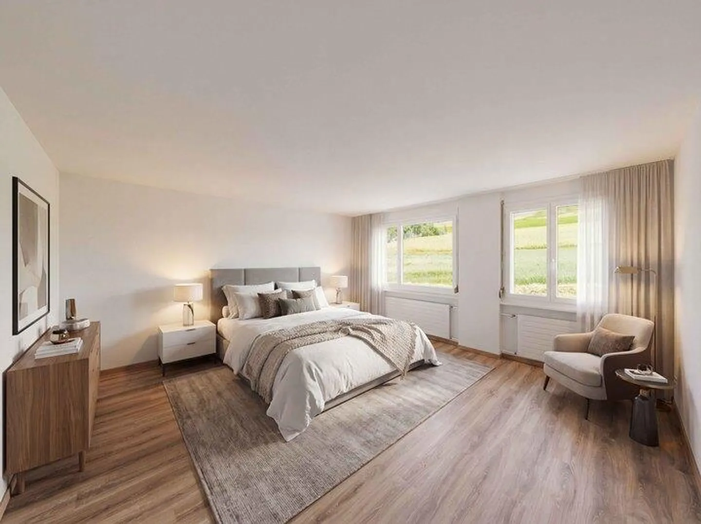 ELEGANTE E BEN CURATO - CASA A SCHIERA ANGOLARE DI 4,5 STANZE - Foto 4 di 8