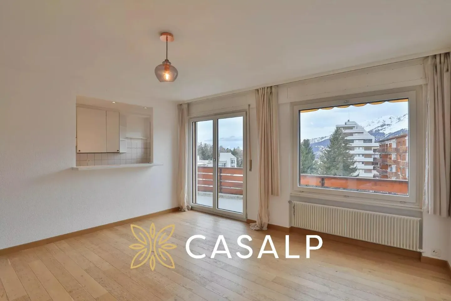 2.5 Room Attic Apartment with Lots of Light in the Center of Crans-Montana - Photo 1 of 13