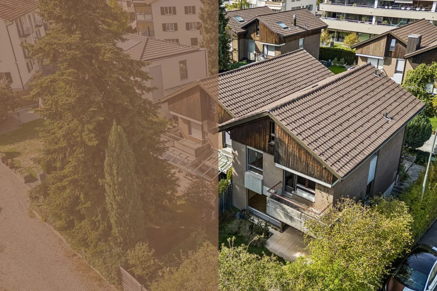 Casa bifamiliare di 5,5 stanze con giardino e grande potenziale - Foto 1 di 14