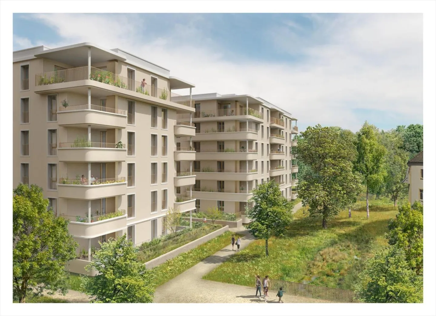 Prairie 2 - 5,5-Zimmer-Wohnung im 3. Stock - Foto 2 von 5