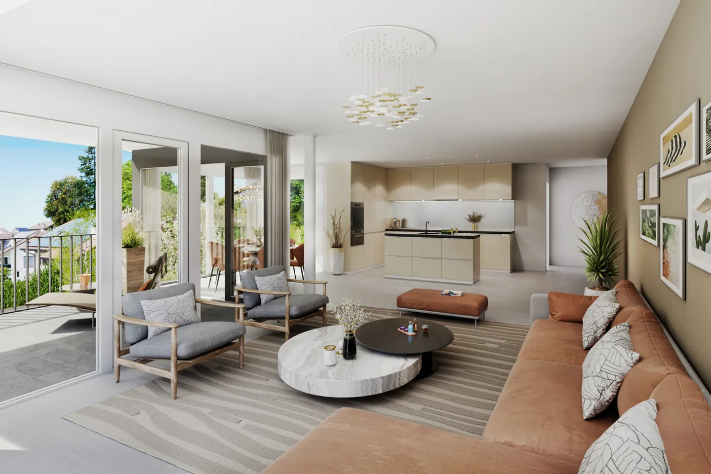 Appartement moderne avec vue imprenable - Photo 4 sur 9