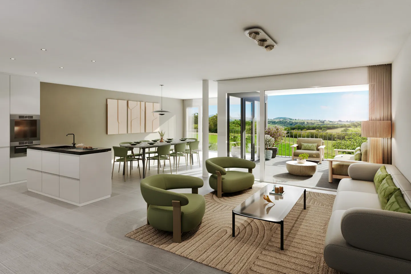 Appartement moderne avec vue imprenable - Photo 5 sur 9