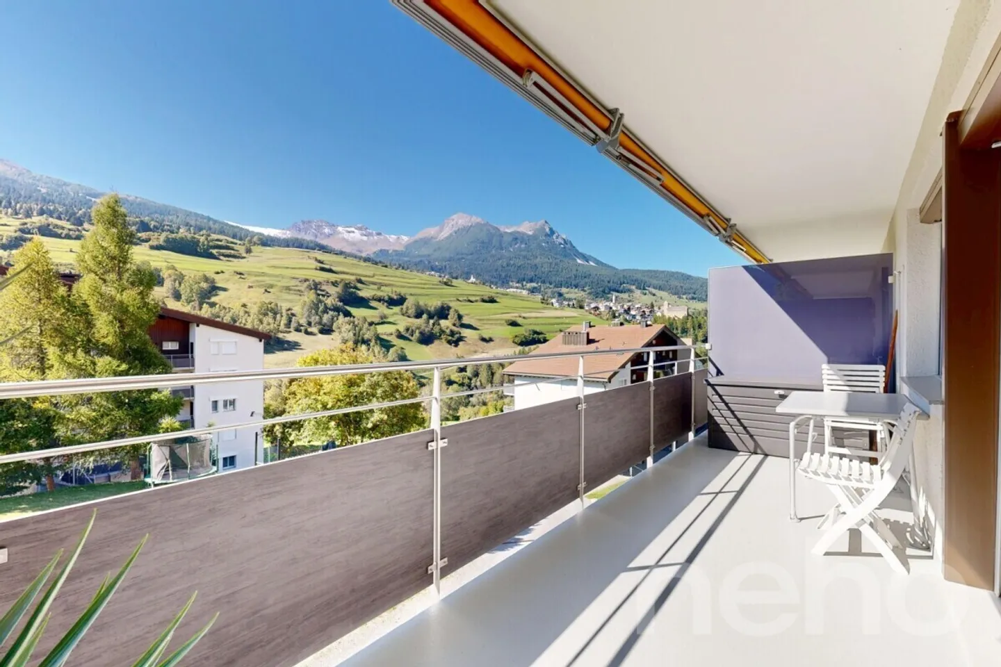 2.5-Zimmer-Wohnung mit Balkon und Bergsicht in Cunter - Foto 8 von 10