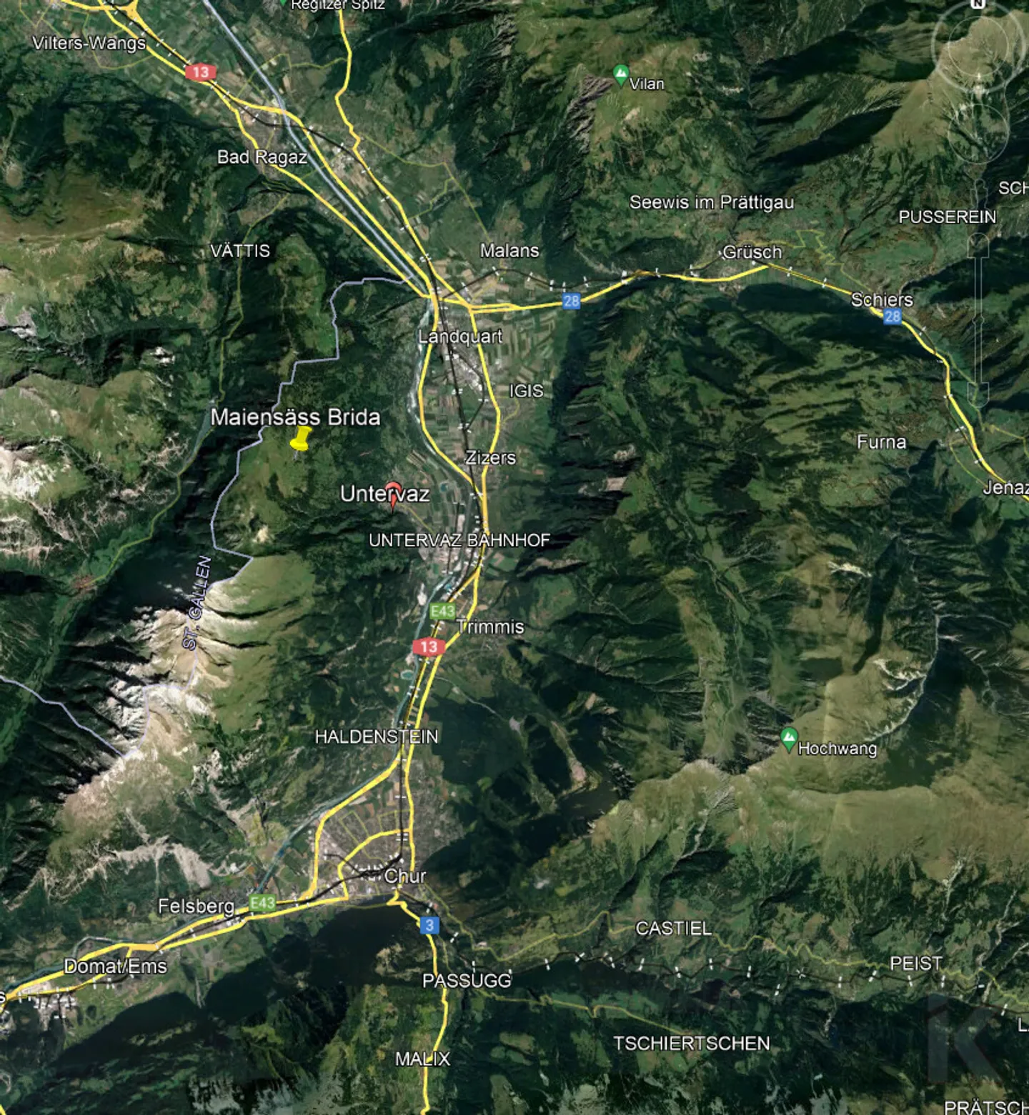 Maiensäss avec vue imprenable sur la vallée du Rhin grison - Photo 4 sur 5
