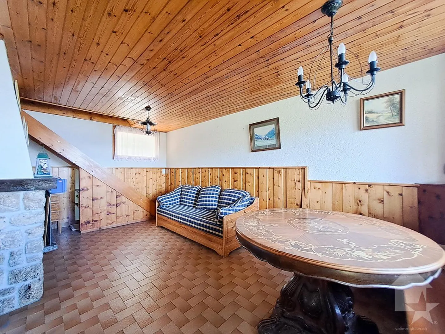 Grande chalet di tre unità nel centro di Tzoumaz - Foto 12 di 19