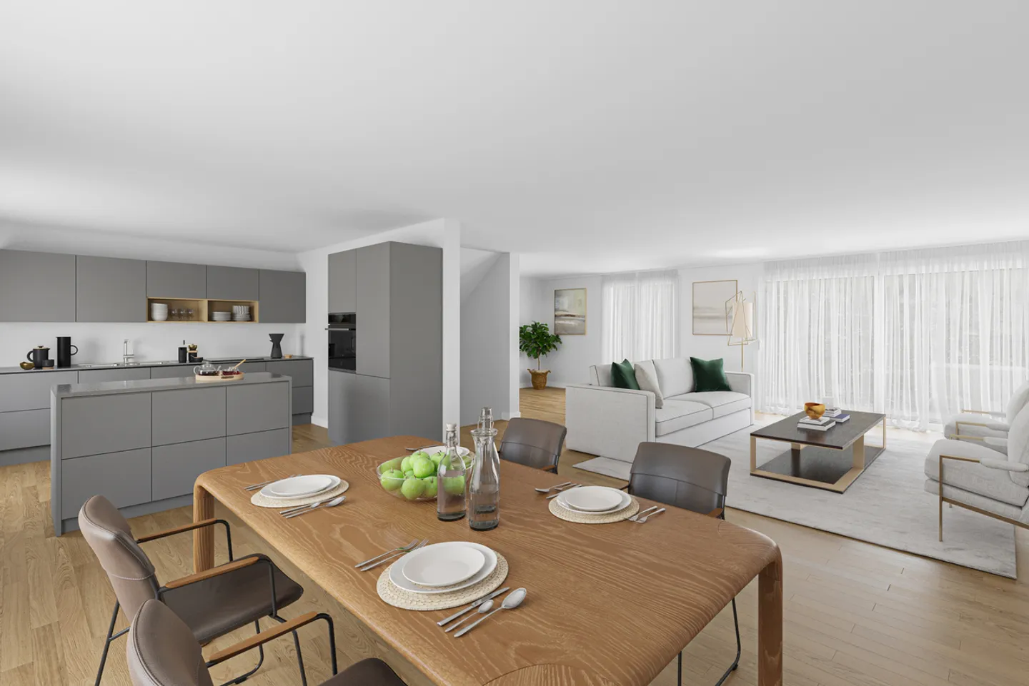 New individual villa with 5.5 rooms near Lake La Gruyère - Photo 3 of 10