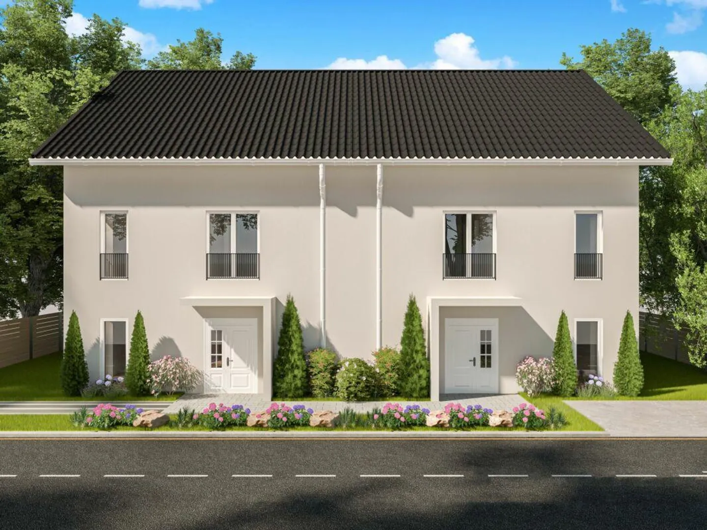 Neubau-Doppelhaushälfte in Willadingen - Ihr modernes Zuhause in lä... - Foto 3 von 13