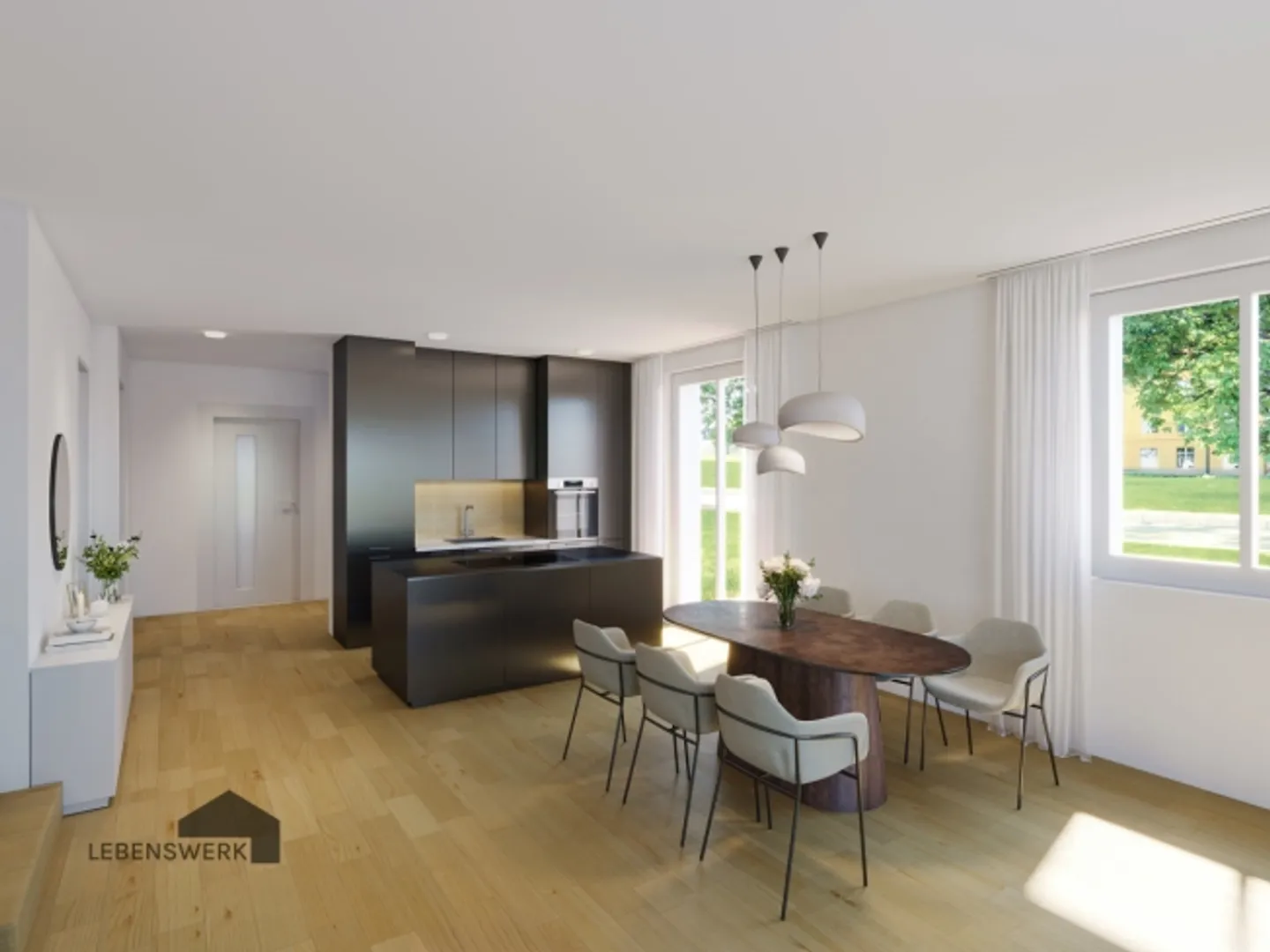 RISERVATO - NUOVA COSTRUZIONE: Casa bifamiliare A con cantina, carport e giardino, Illighausen - Foto 5 di 7