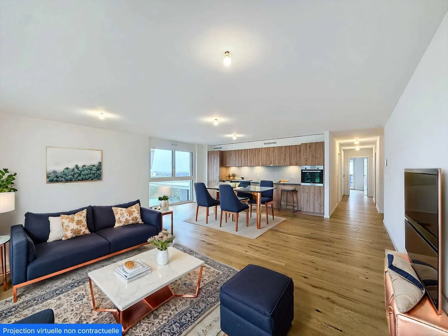 Appartement spacieux de 4,5 pièces "NOUVEAU" au rez-de-chaussée - Photo 2 sur 7