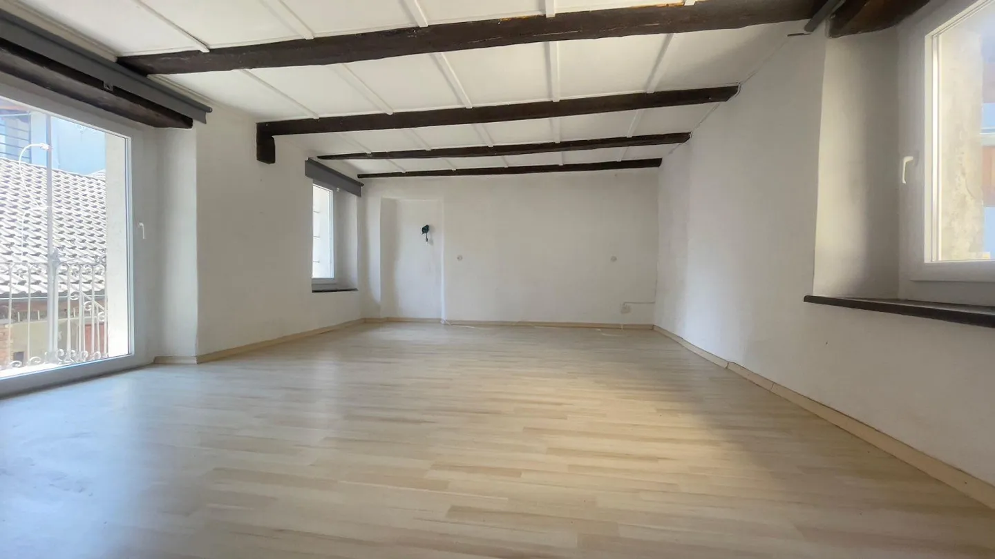 Résidence secondaire possible — Deux maisons rustiques contiguës à Gorduno - Photo 15 sur 18