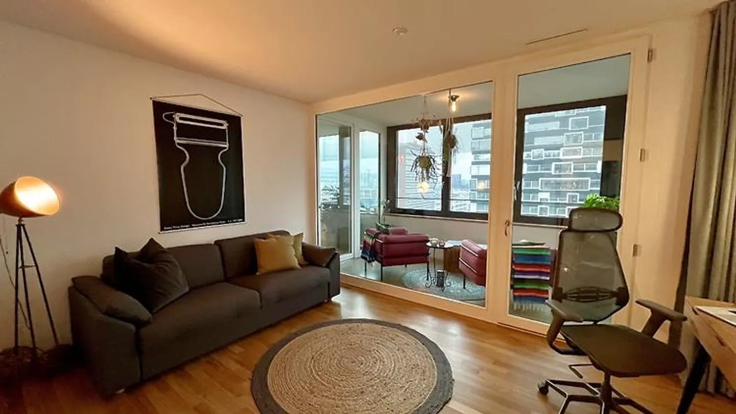 3½ ROOM APARTMENT IN ZURICH - DISTRICT 5 ESCHER WYSS, FURNISHED, TEMPORARY - Photo 3 of 9