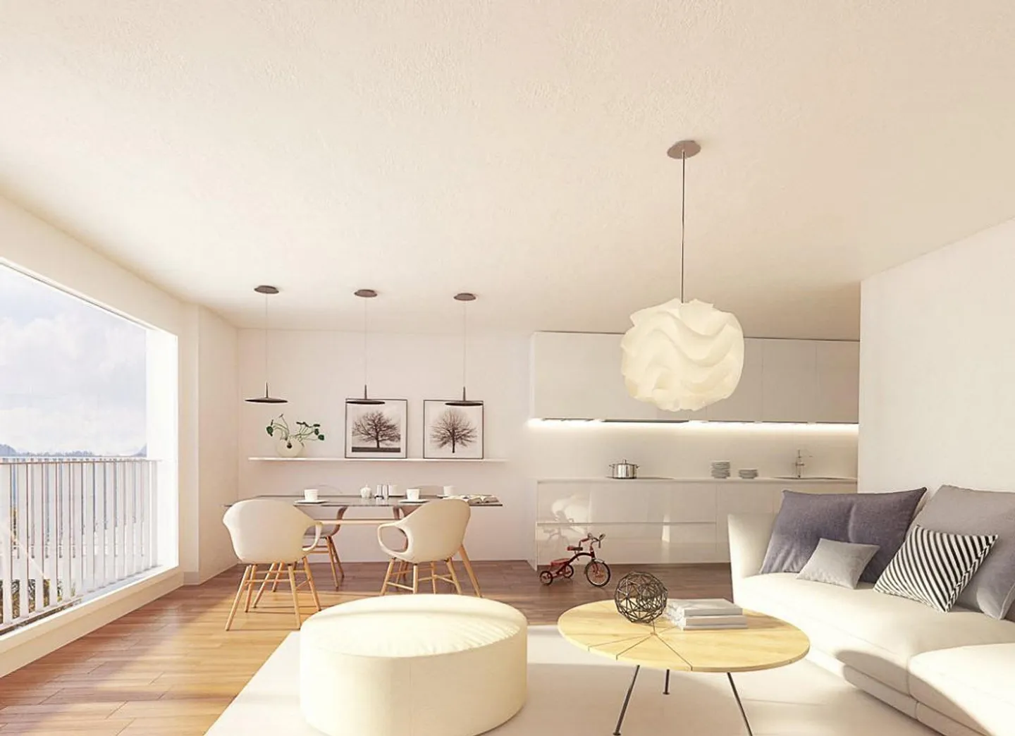 1.5 Zimmerwohnung in Pfaffhausen - Foto 2 von 4