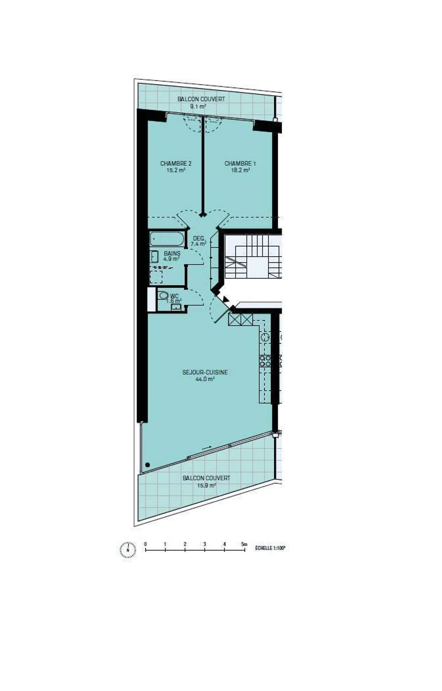 Neue Promotion: 3,5-Zimmer-Wohnung mit überdachten Balkonen - Foto 11 von 13