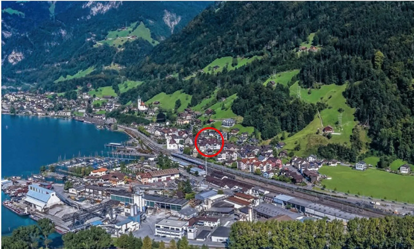 3 1/2 - Wohnung in Flüelen - Foto 1 von 14