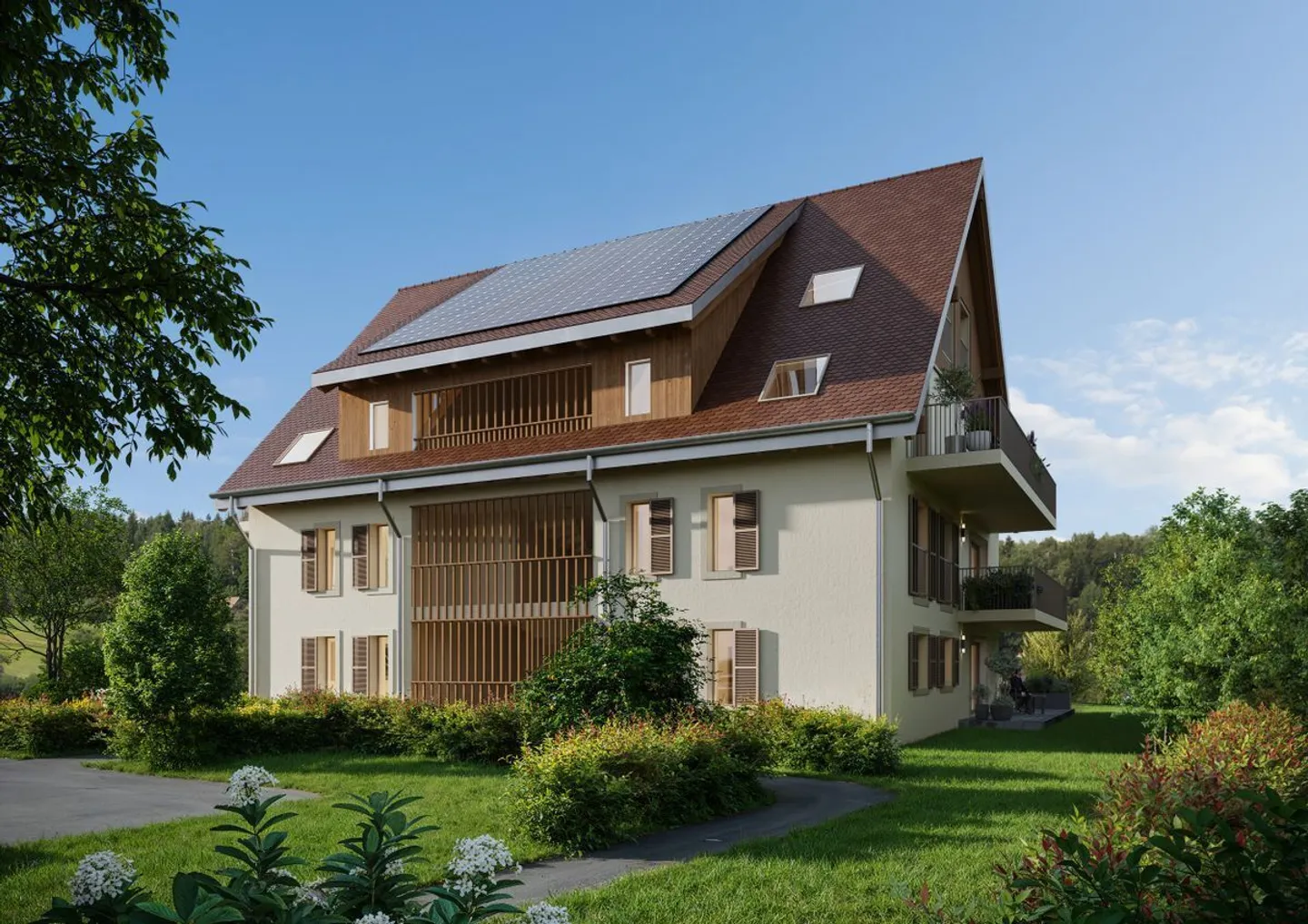 Genehmigung in Kraft! 3,5-Zimmer-Wohnung - Foto 4 von 8