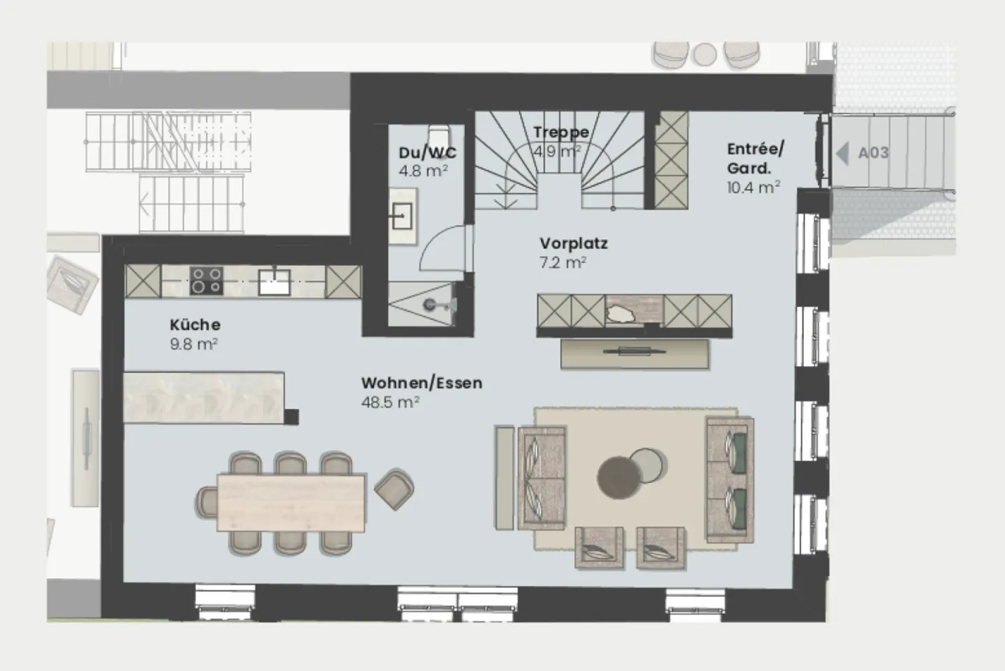 Appartamento in vendita - Foto 5 di 9