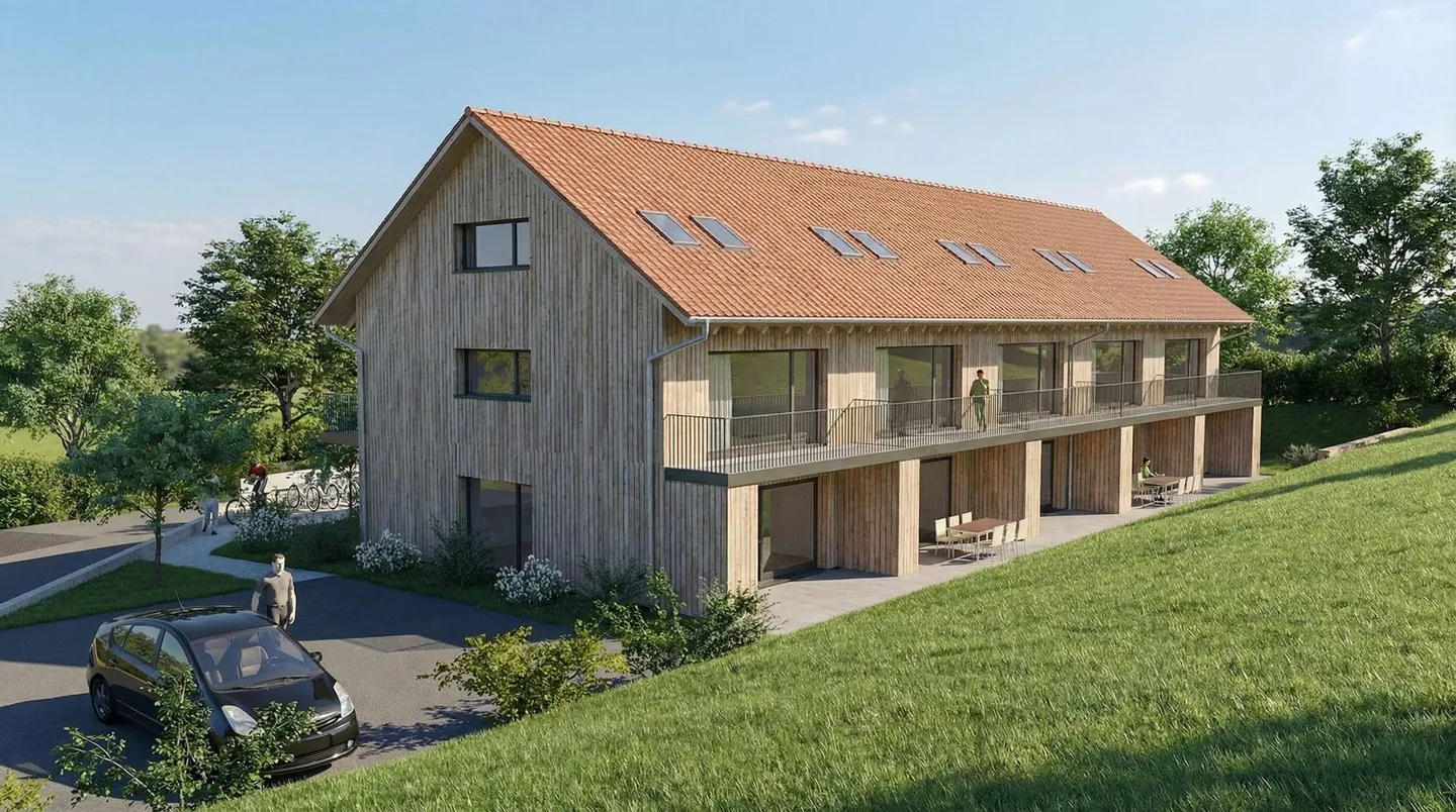 Nachhaltiges Familienhaus mit Aussicht - Foto 2 von 5