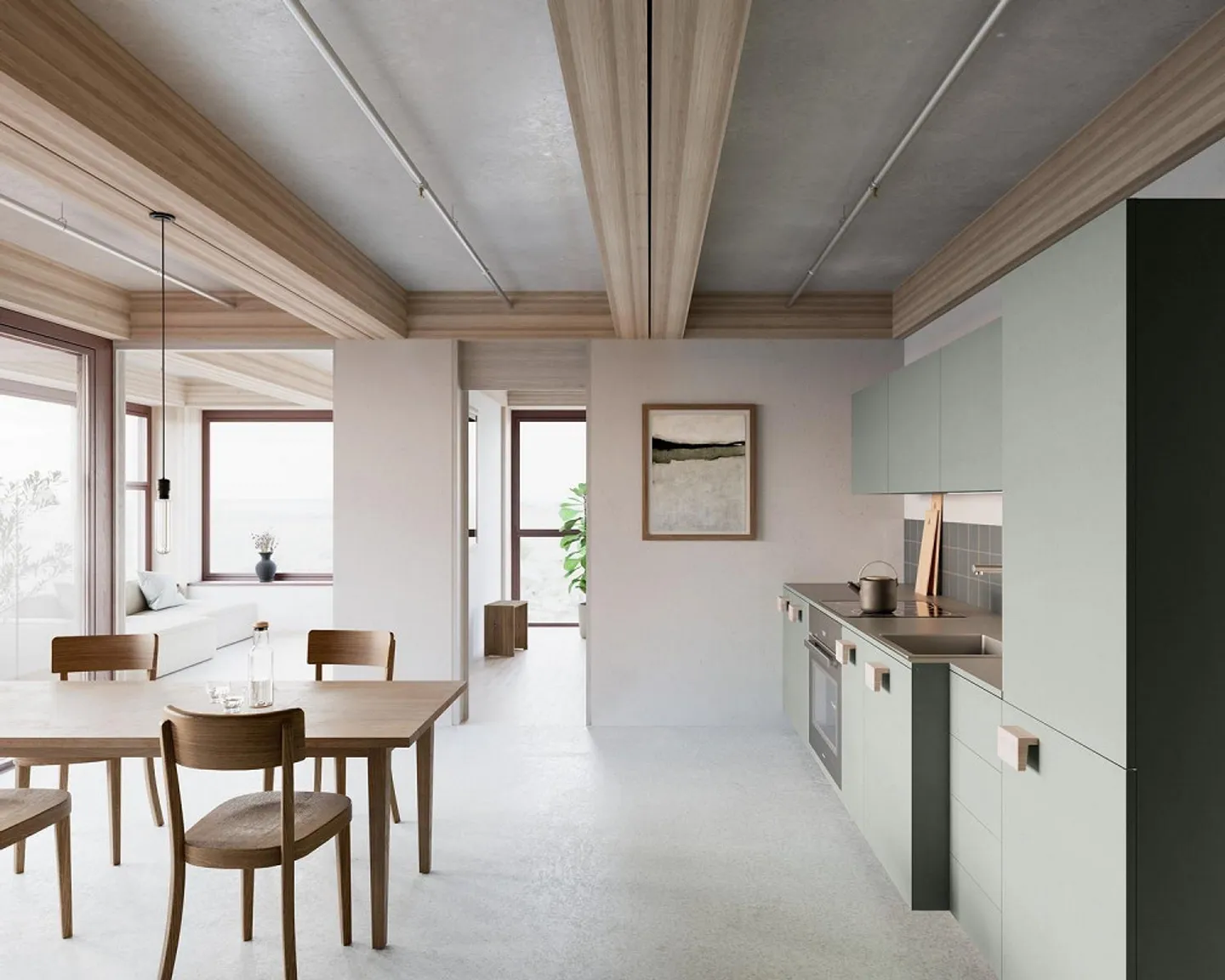 LOUER SANS CAUTION - Visitez l'appartement dans la tour en bois maintenant - Photo 5 sur 11