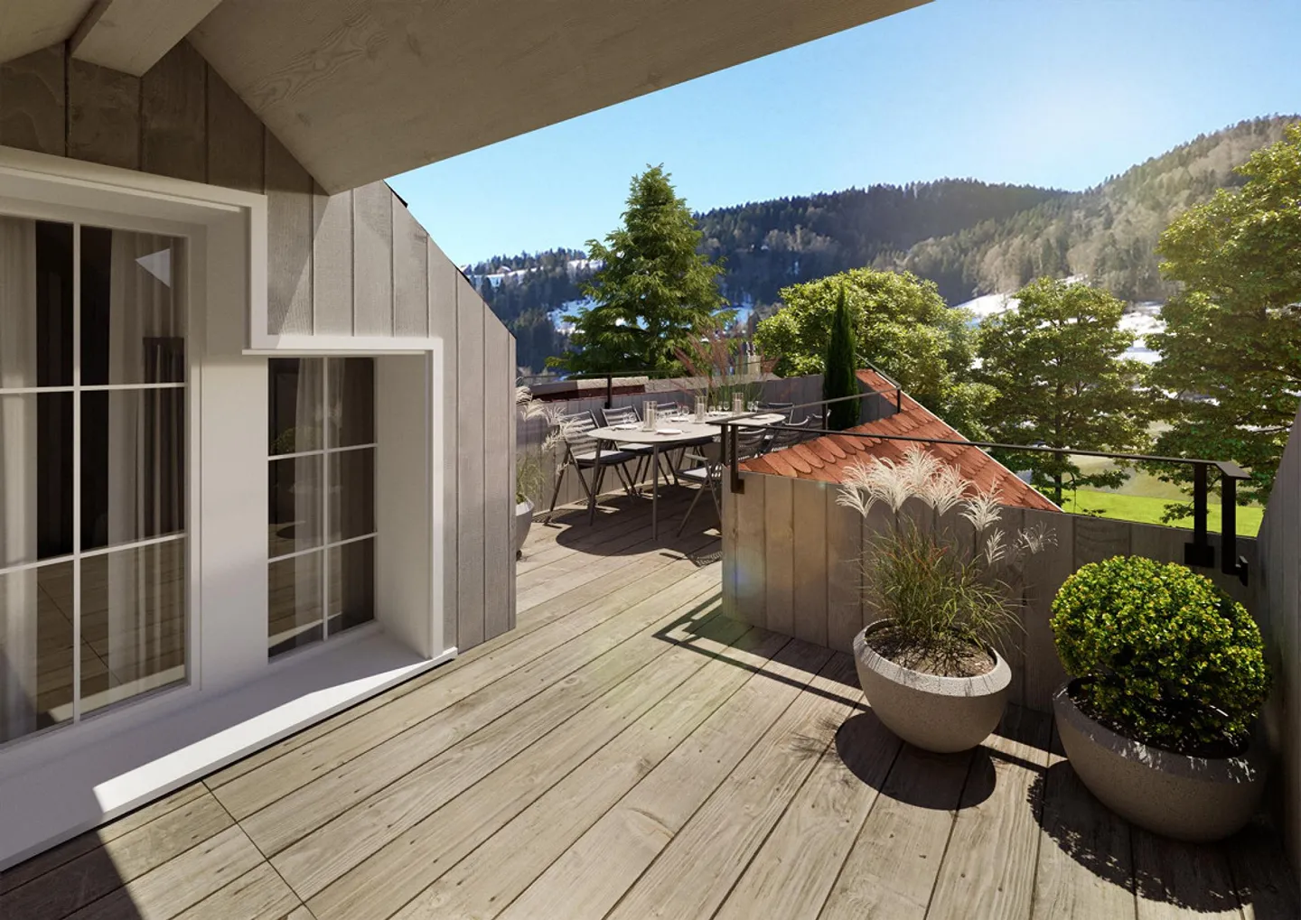 Grosszügige Maisonette mit Terrasse - Foto 5 von 9