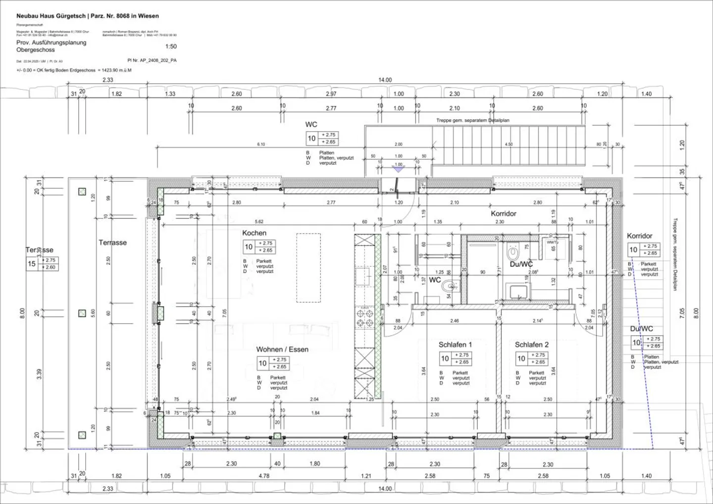 Stilvolles 3.5-Zimmer-Penthouse - Foto 10 von 12