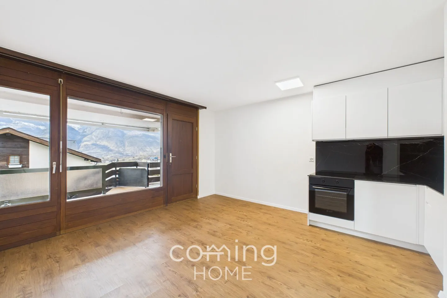 Vollständig renovierte 2,5-Zimmer-Wohnung in Ried-Brig mit Bergblick - Foto 3 von 12